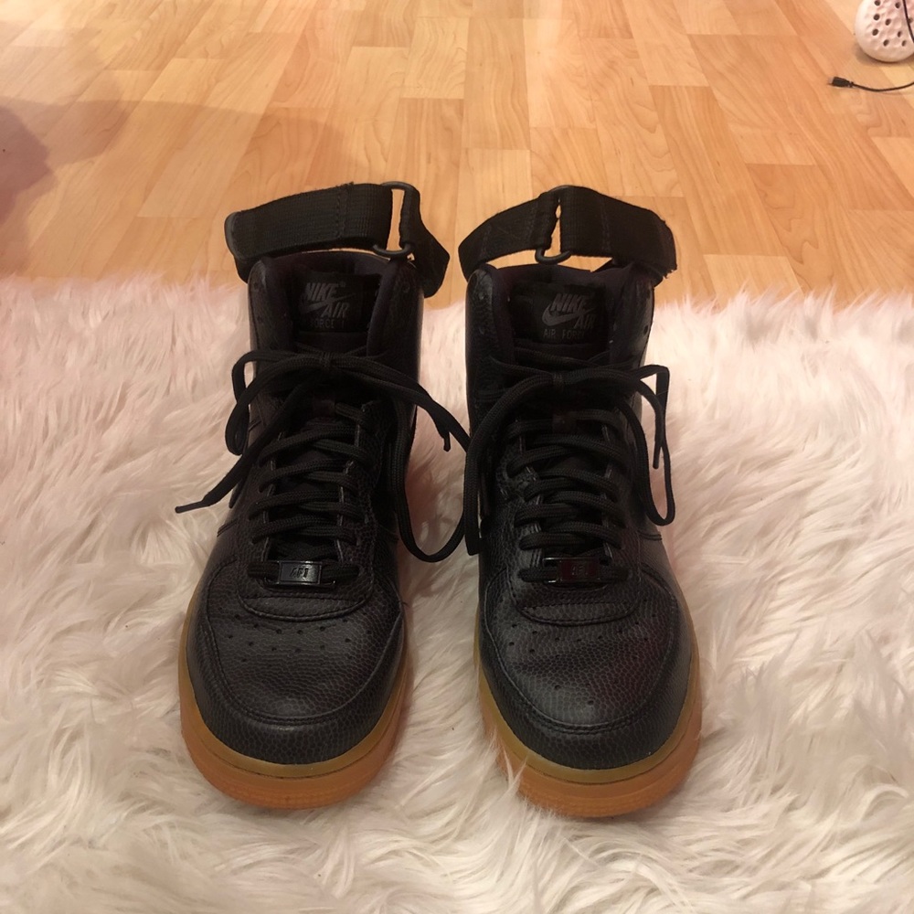 Nike platform high top shoes!